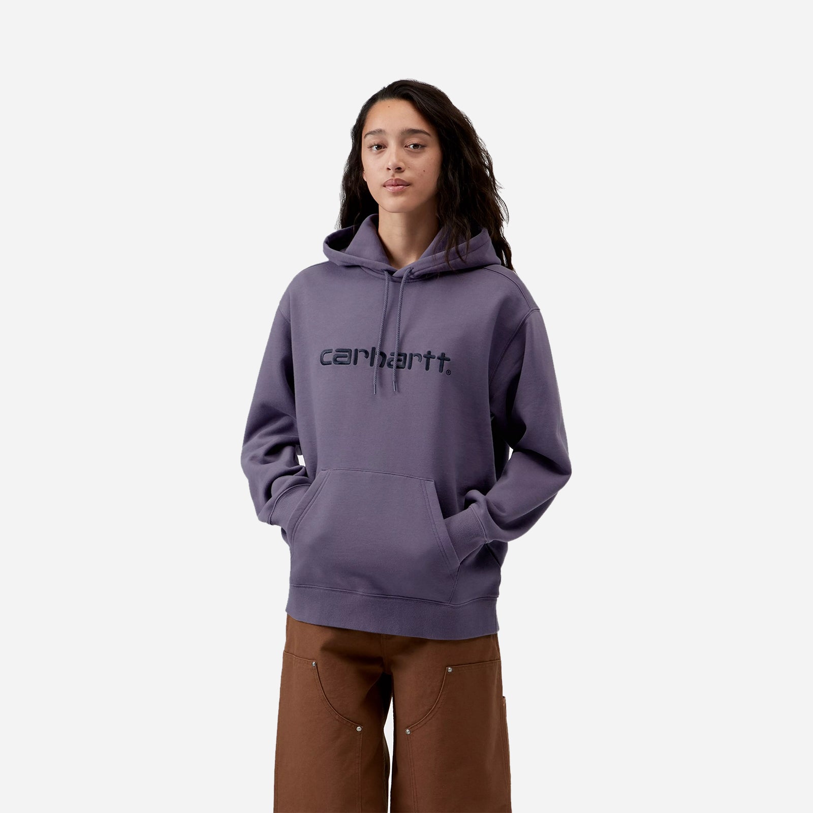 CARHARTT W.I.P. W' Hooded Carhartt Sweatshirt I033648.3Z2.XX