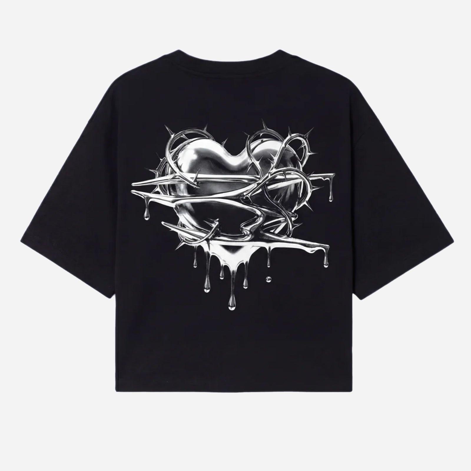 noemotions Broken Heart Tee NEF26BHT-BLK