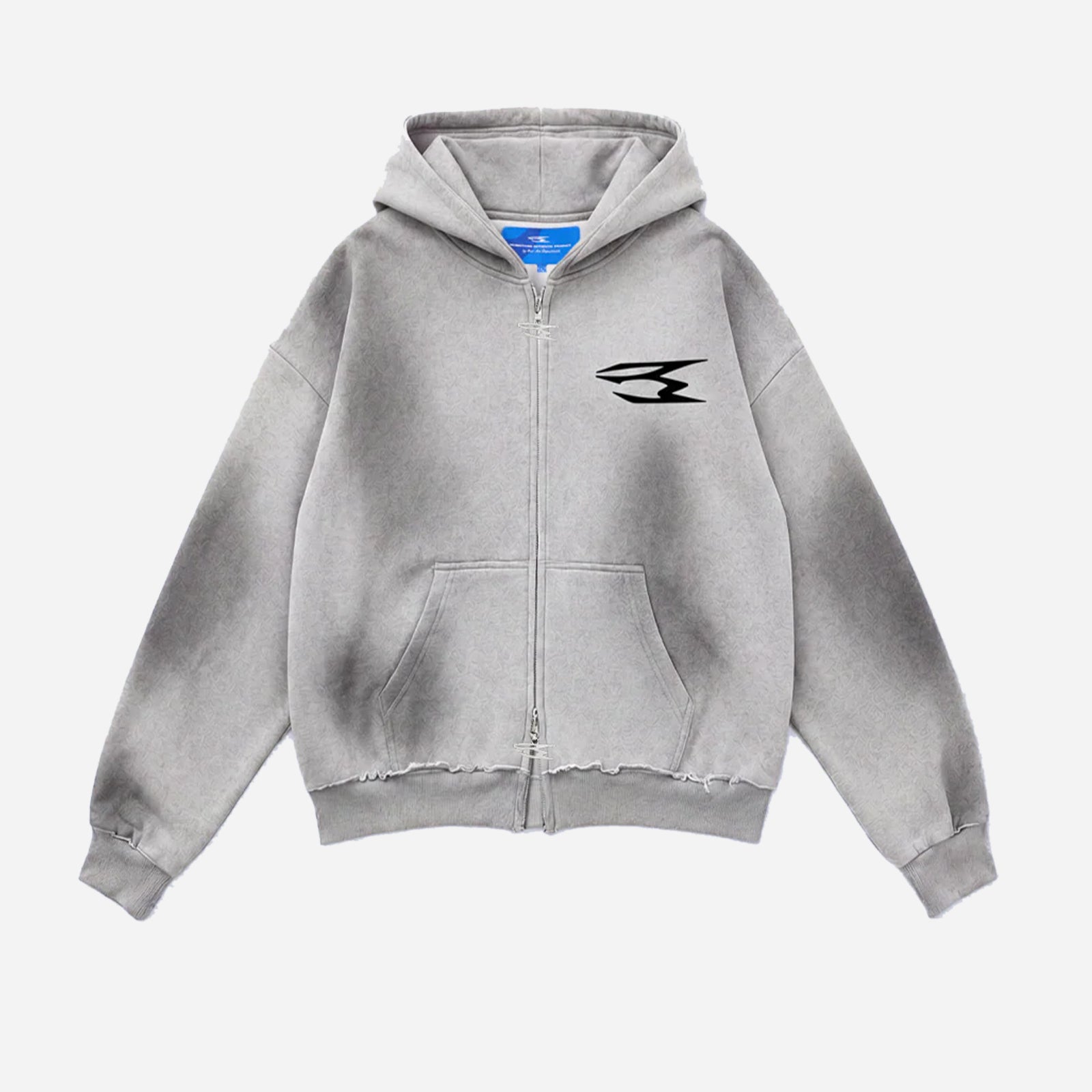 noemotions Dirty Zip Up NEF26DZ-GRY