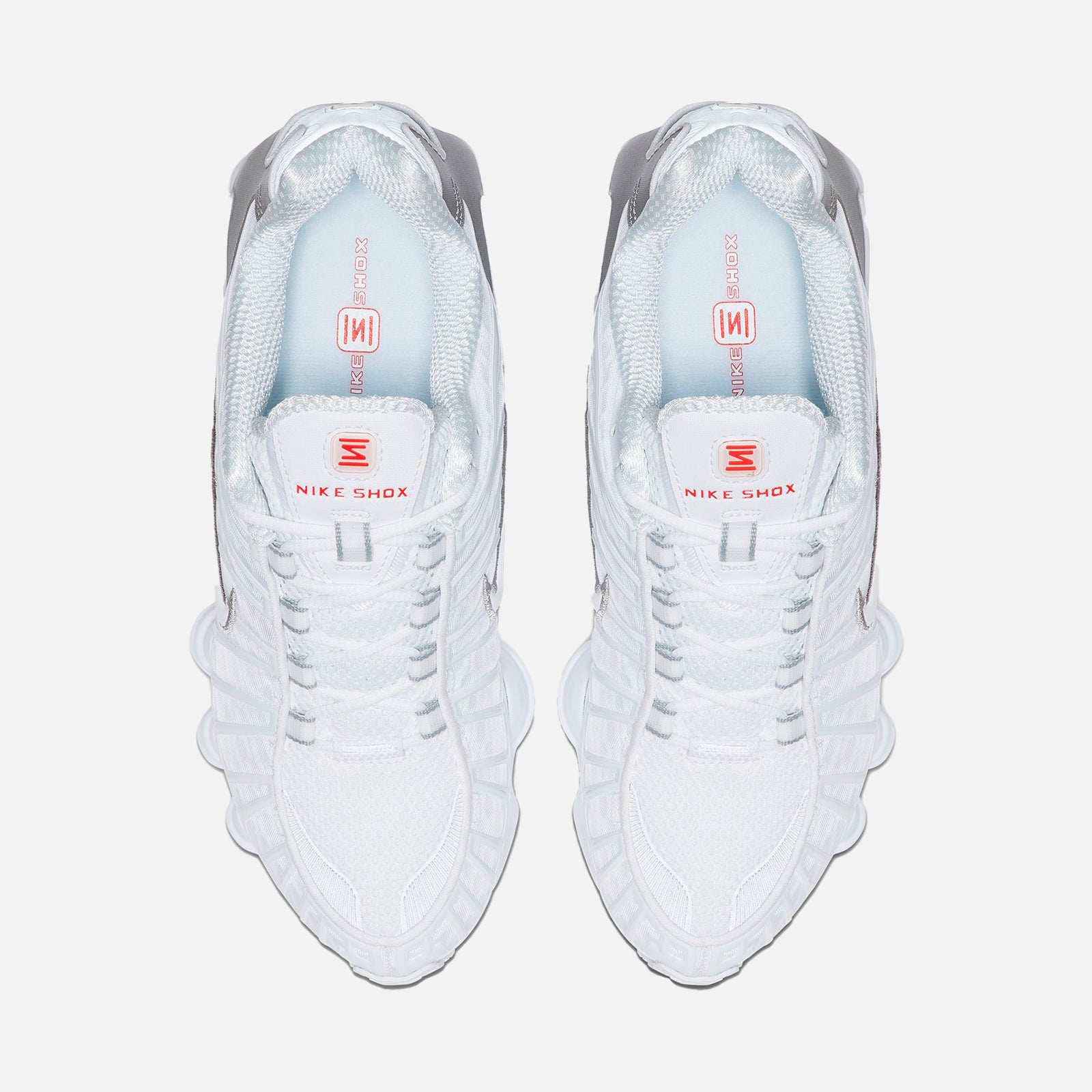 Shox TL White Metallic Silver AR3566 100