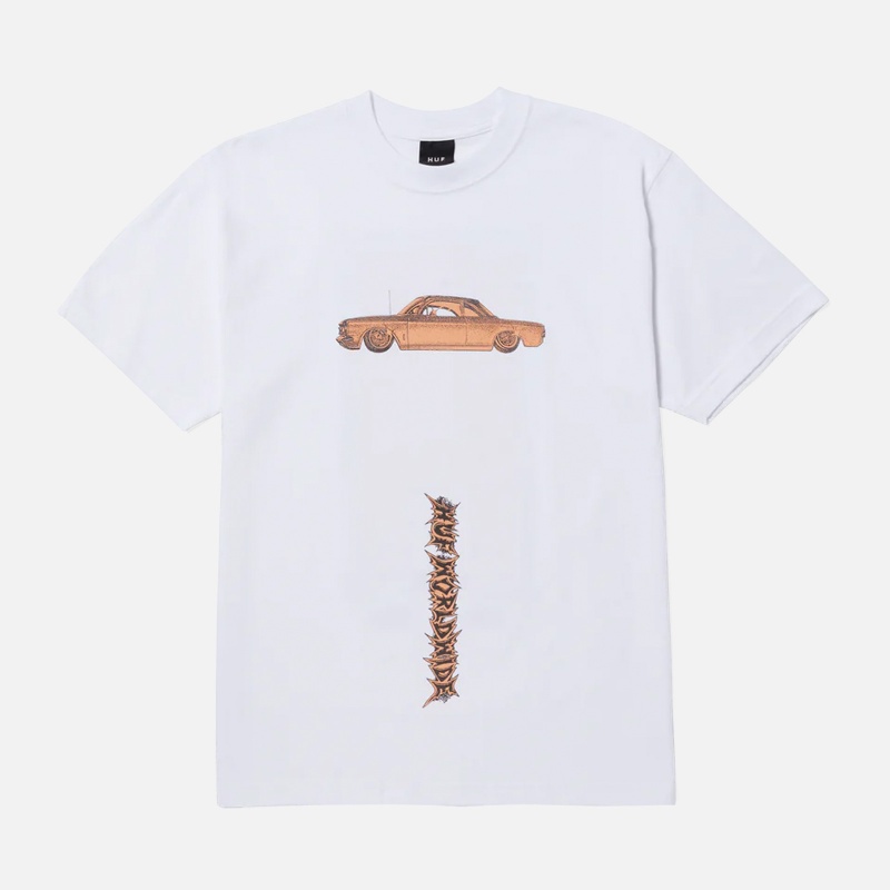 Car Club S s Tee TS02168 WHT