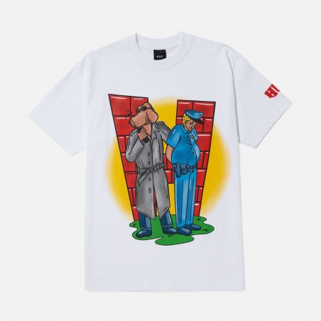 HUF Unlawful S/s Tee TS02180-WHT | 4Elementos