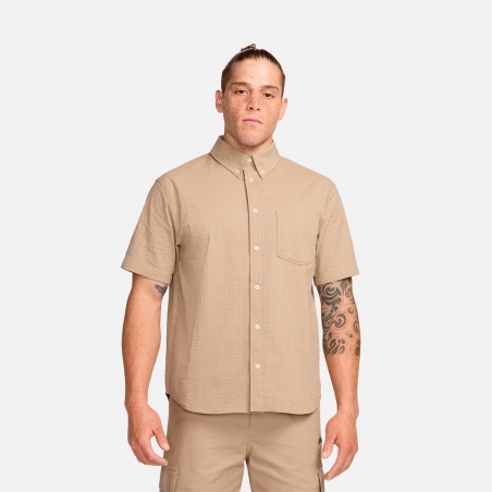 Nike Life Shirt With Seersucker Buttons FN3222-247 | 4Elementos