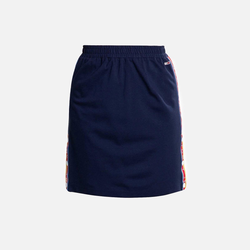 TOMMY JEANS DW0DW06081002 POPPER TRACK SKIRT