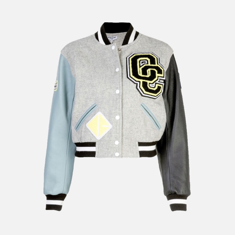 Shrunken Varsity Jacket P19AJV11169-0300