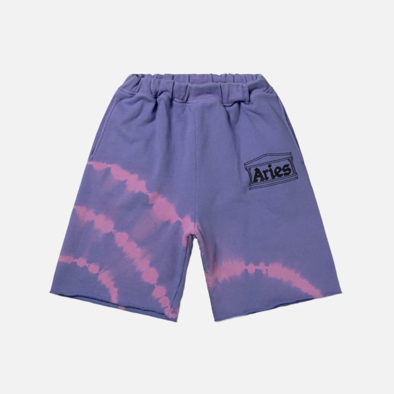 Aries Arise SRAR30202-LLC Tie-Dye Temple Sweatshort