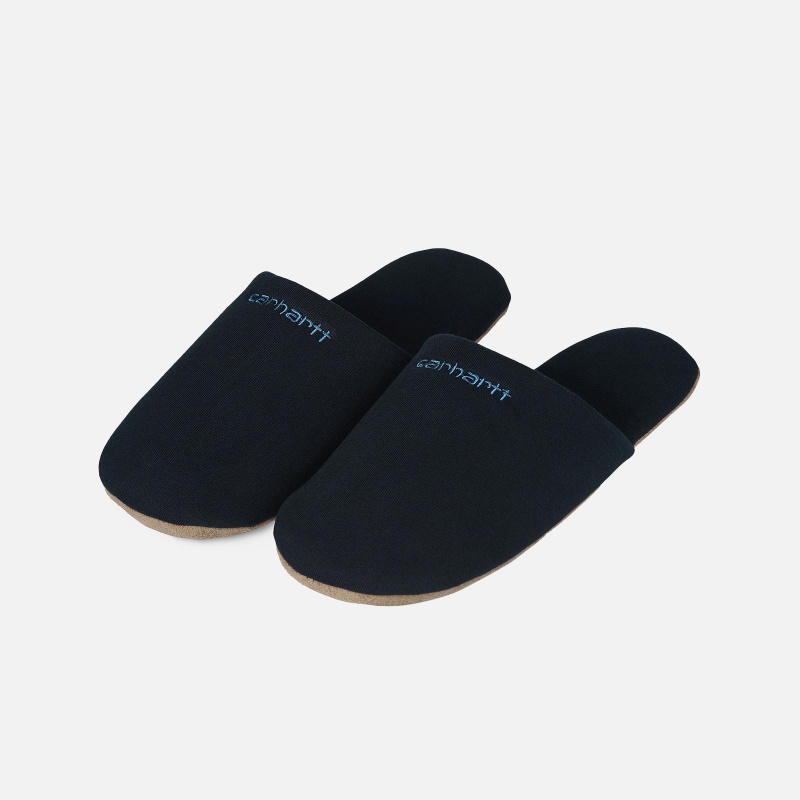 Carhartt WIP I029924.0JD.XX.03 Script Embroidery Slippers