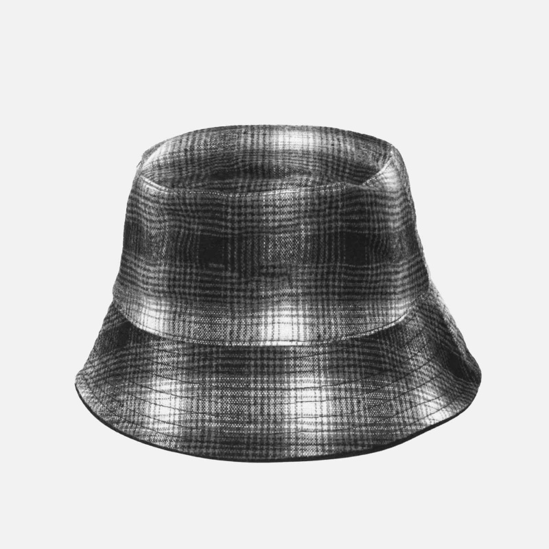 WASTED PARIS WPFW21BHSP-BLK Bucket Hat Shadow Plaid