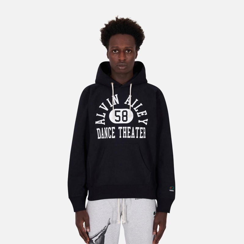 216340-BLK Hooded Sweatshirt