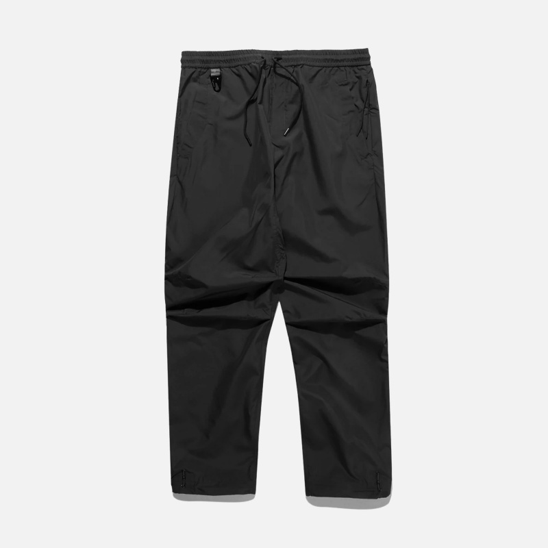 Maharishi 8054-BLACK Tech Side-Seamless Track Pants