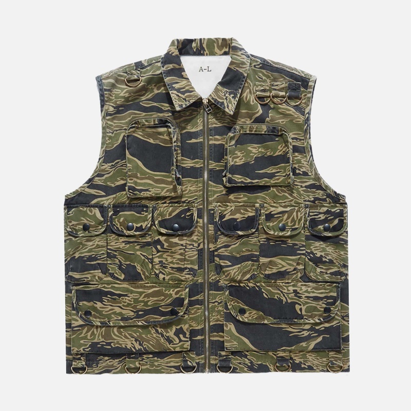 Maharishi 8115-MINT Camo Ciso Combat Vest