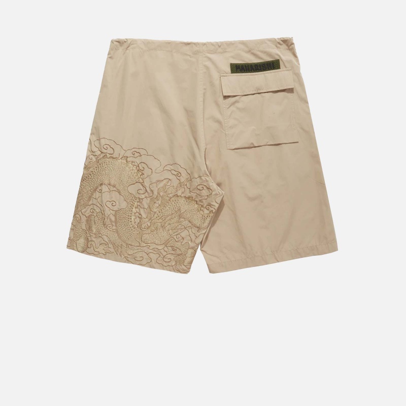 Maharishi 8126-SAND Tibetan Dragon U.S. Snoshorts