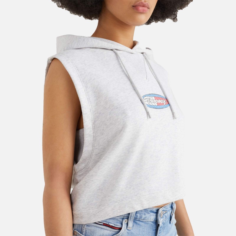 TOMMY JEANS DW0DW12711PJ4 Surf Globe Tank Hoodie