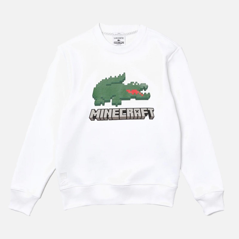 Lacoste Live! SH3851-001 x Minecraft Crewneck