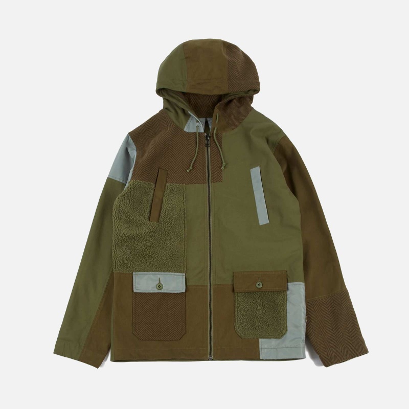 Maharishi 3560-Olive Panelwork D2 Parka