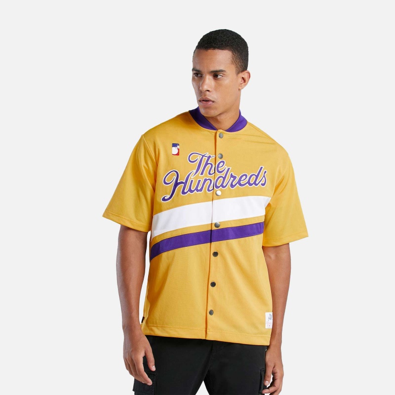 The Hundreds Forward Warm-Up Jersey T21F109001-YLW