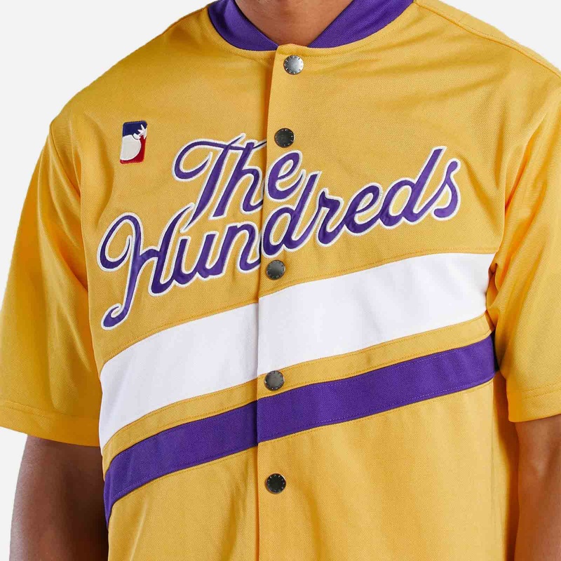 The Hundreds Forward Warm-Up Jersey T21F109001-YLW