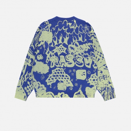 Rassvet Spray Sweater Knit PACC11N002-BLU | 4Elementos