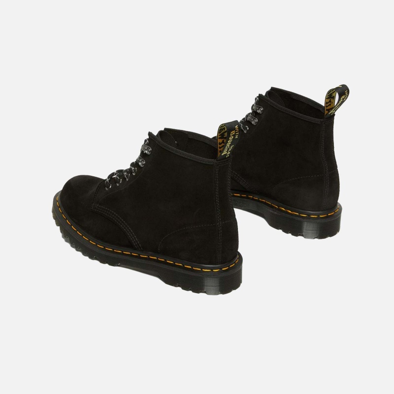 Dr. Martens 27777001 101 Black Repello Calf Suede