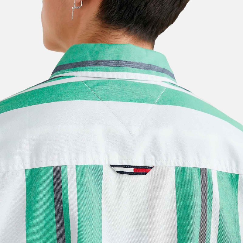 TOMMY JEANS Ovz Archive Stripe Shirt DM0DM16347LY3