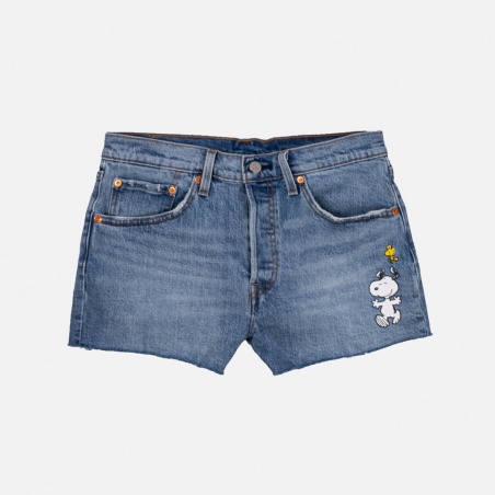 Levi Strauss 32317-0125 501® SHORT PEANUTS SNOOPING AROUND SHORT | 4Elementos