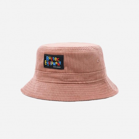 Butter Goods BGFW21HWCBH-Plum High Wale Corduroy Bucket Hat | 4Elementos