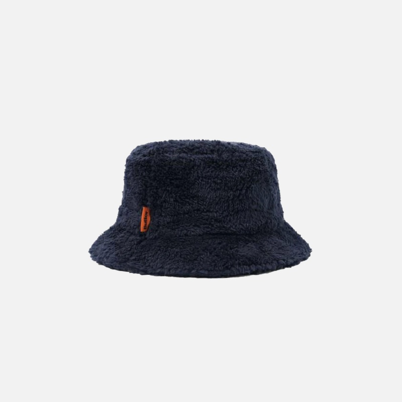 Butter Goods BGFW21HPBH-Navy High Pile Bucket Hat