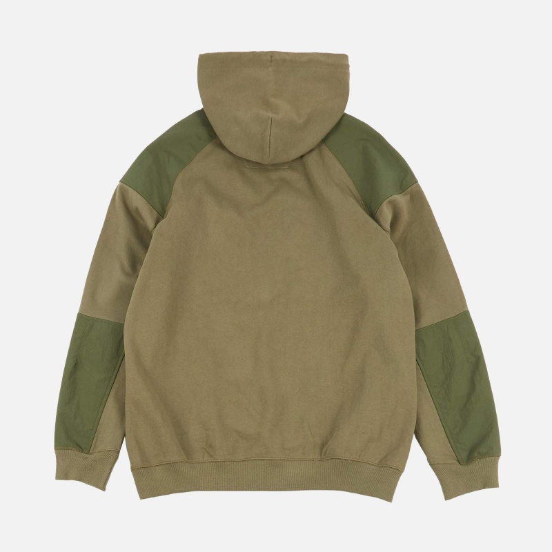 Maharishi 3538-Olive Maha Tech Hooded Sweat