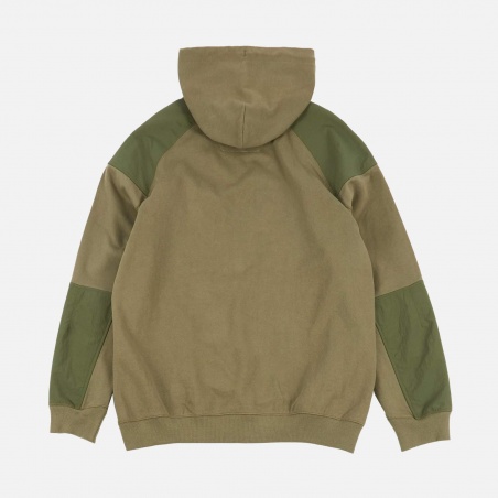 Maharishi 3538-Olive Maha Tech Hooded Sweat | 4Elementos