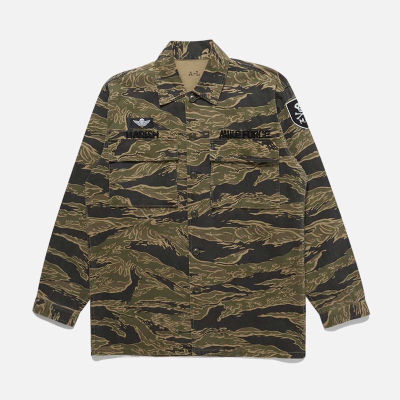 Maharishi 8120-GOLD Mike Force Camo Advisor's Overshirt