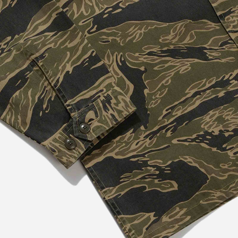 Maharishi 8120-GOLD Mike Force Camo Advisor's Overshirt