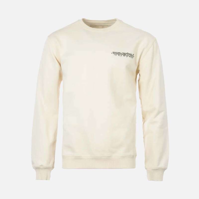 Maharishi 9810-ECRU Maha Crew Sweat