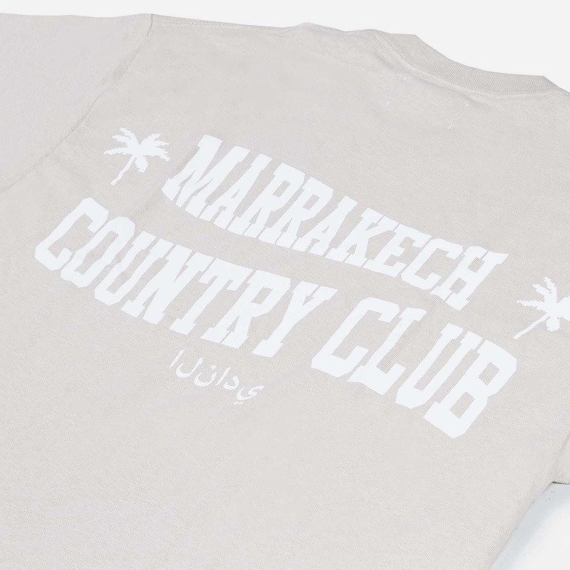 BCSS22MH400-CAMEL Marrakech Country Club Tee