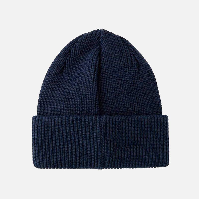 Polar PSS22DFMBN-NVY Double Fold Merino Beanie