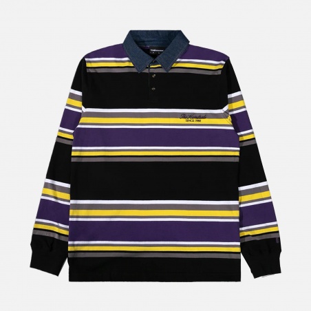 The Hundreds P109004T22-BLK Figueroa LS Polo | 4Elementos