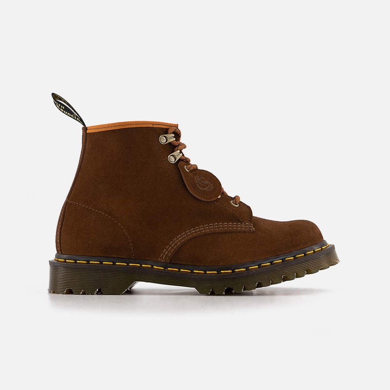 Dr. Martens 27781220 101 Tan Repello Calf Suede