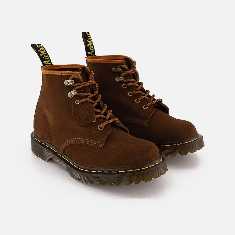 Dr. Martens 27781220 101 Tan Repello Calf Suede