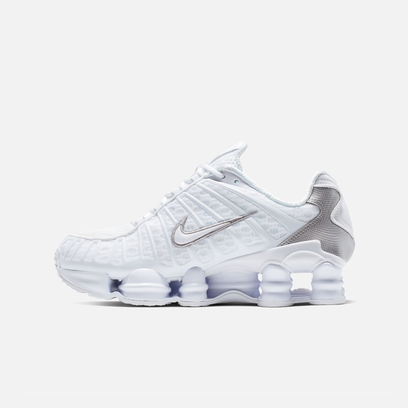 Nike Shox TL White Metallic Silver AR3566-100