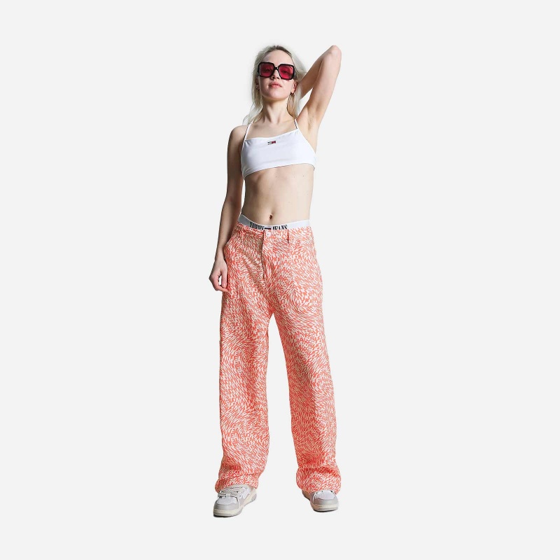 TOMMY JEANS Daisy Pant LR Logomania DW0DW158660JV