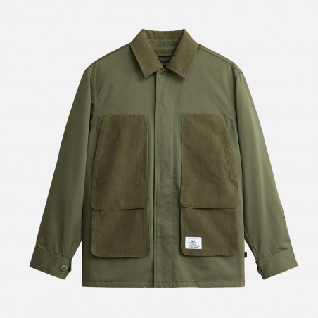 Alpha Industries Corduroy Panel Jacket MJC53500C1-359 | 4Elementos