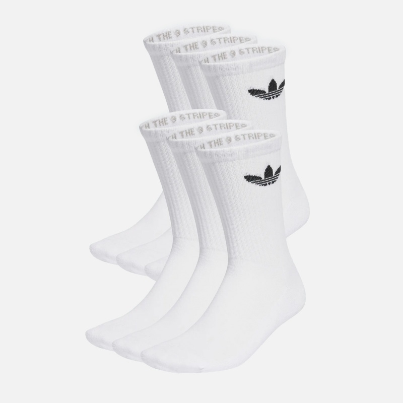 Treefoil Crew Sock 6PP IJ5619