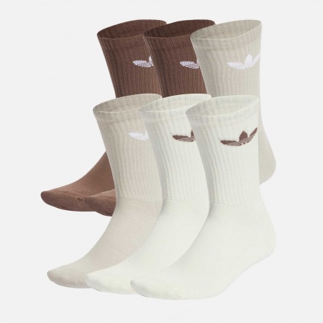 adidas Treefoil Crew Sock 6PP IT7570 | 4Elementos