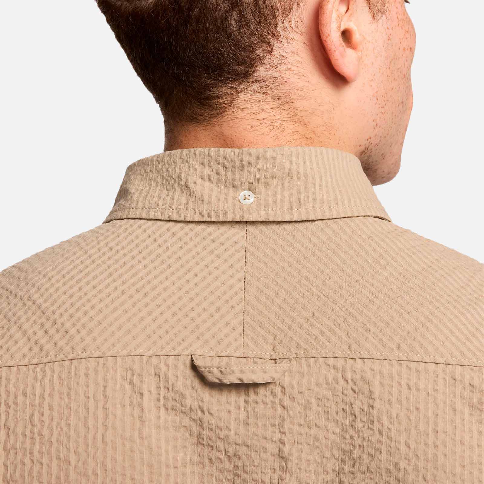 Life Shirt With Seersucker Buttons FN3222 247