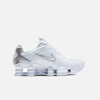 Nike Shox TL Blanc Argent Métallique AR3566-100