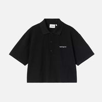 CARHARTT W.I.P. W' S/S Carhartt Script Polo T-Shirt I034553.89.XX