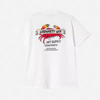 CARHARTT WIP S/S Crab Paint T-Shirt I034778.02.XX