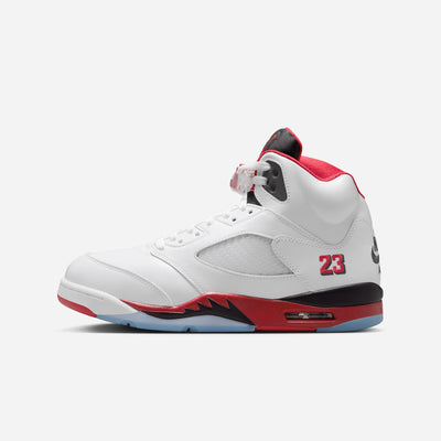 Jordan 5 Retro Fire Red Black Tongue HQ7978 101