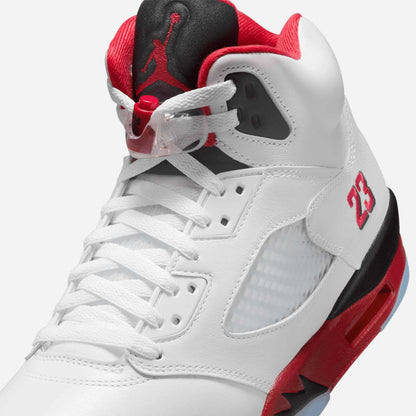 Jordan 5 Retro Fire Red Black Tongue HQ7978 101