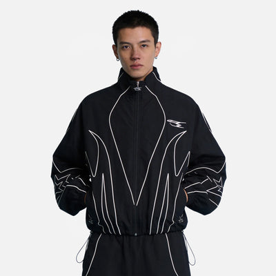 Aura Tracksuit Top NES26ATT BLK