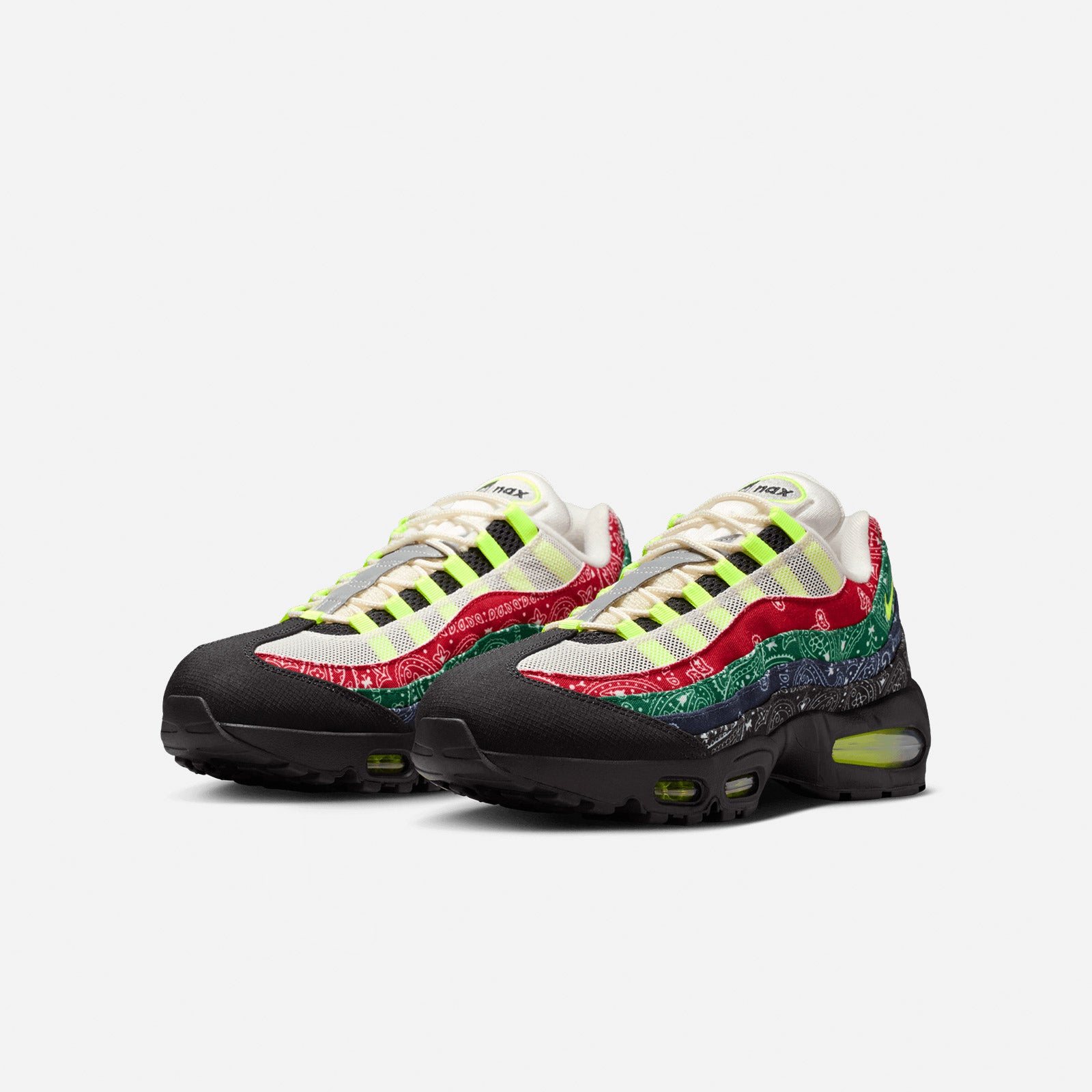 Air Max 95 OG Big Bubble Paisley Bandana IQ0620 100